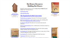Desktop Screenshot of bat-houses.org