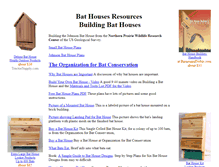 Tablet Screenshot of bat-houses.org